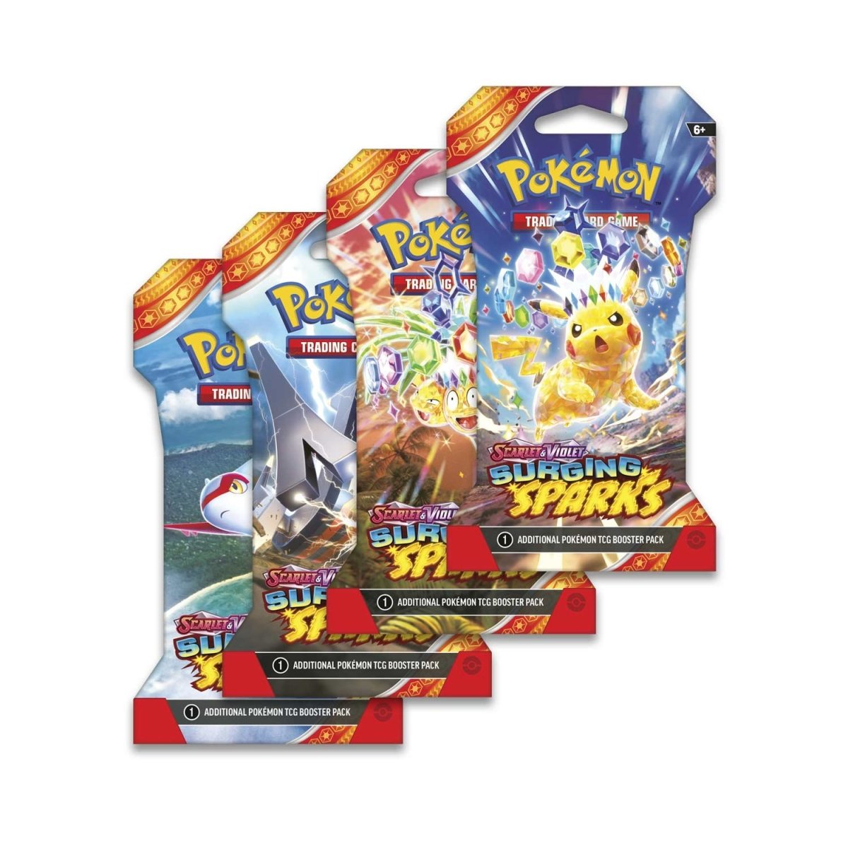 how many packs in surging sparks booster box Pokemon: Surging Sparks Booster Bundle main image 0