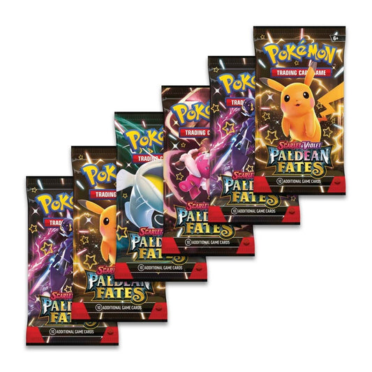 RIPPED LIVE Pokémon Paldean Fates Mini Tin