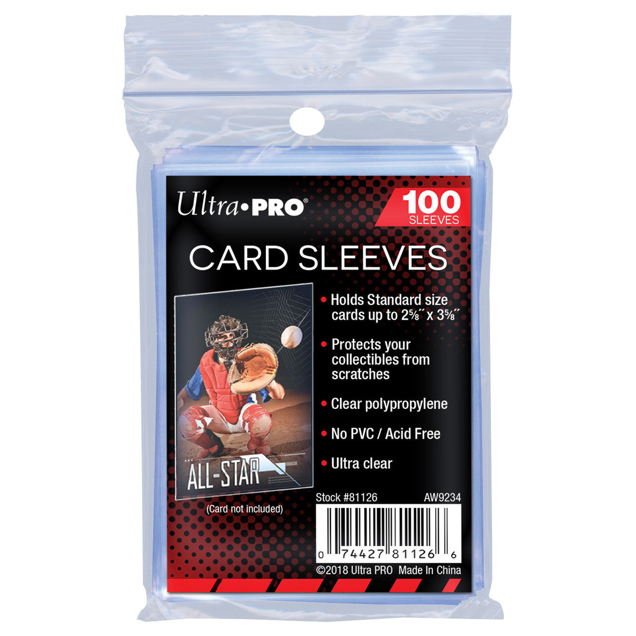 Ultra Pro Soft Sleeve (Penny Sleeve) 100 Count Pack