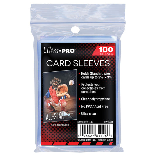 Ultra Pro Soft Sleeve (Penny Sleeve) 100 Count Pack